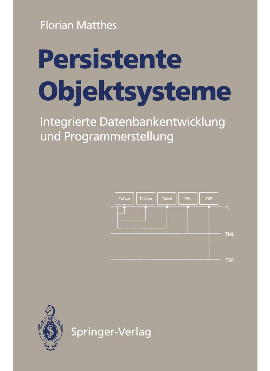 Persistente Objektsysteme: Integrierte Datenbankentwicklung und Programmerstellung 