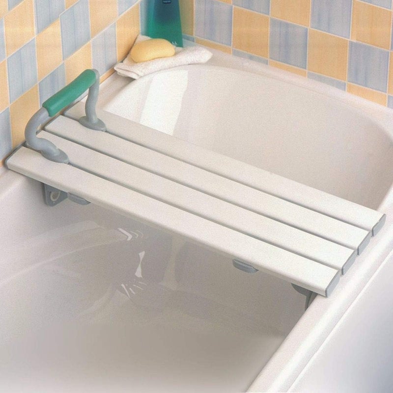 HOMECRAFT Handle for Savanah Slatted Bathboard Shower Board Optional Grab Rail for Added Bathroom Safety Support Handle for Elderly Disabled and Limited Mobility Users - Image 2