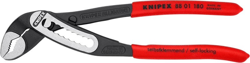 KNIPEX 88 01 180 SBA Alligator Water Pump Pliers - Self-Locking Design - Image 1