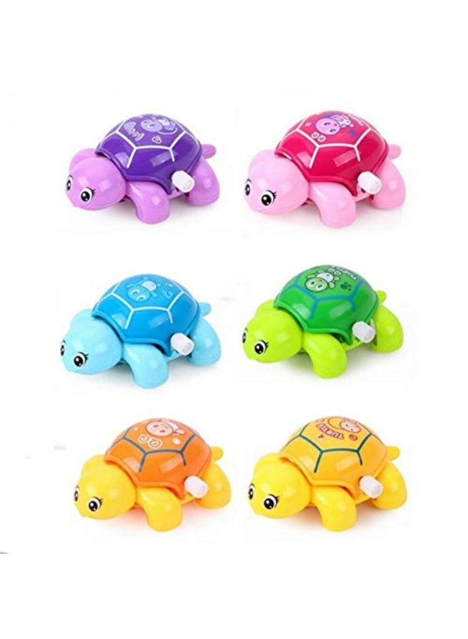 MiniMe Wind-Up Crawling Turtle Toy | 6–24 Months | Multi-Color | ABS Plastic | Includes 5 Wind-Up Turtle Figures & Clicking Sound & Encourages Cause & Effect Learning & Develops Fine Motor Skills - Image 2