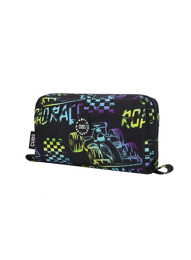 CUBS Cars Print Waterproof pencil case pouch with zip closure - Image 2