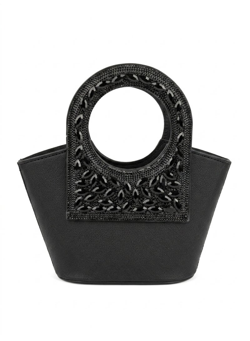 فيبراندا كلاتش سواريه أنيق بتصميم فاخر مرصع بحبيبات لامعة VS-50 - Image 2