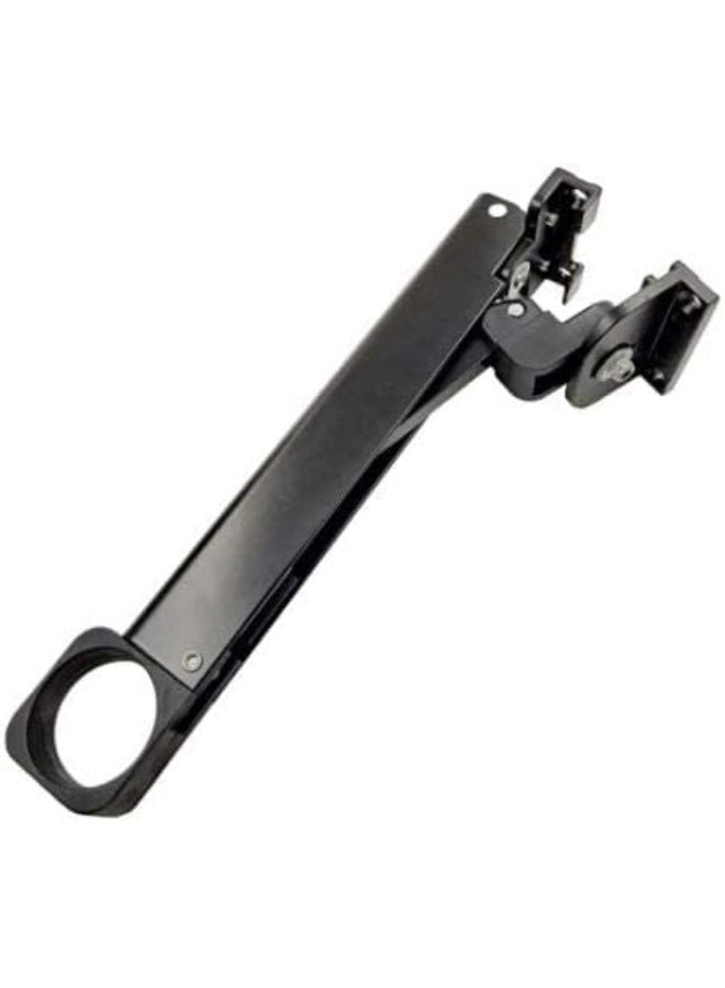 Royal Apex Window Holding Bracket Curtain Wall Pull Handle Arm For Home Interior Hotels 8 Inch Black  - Image 4