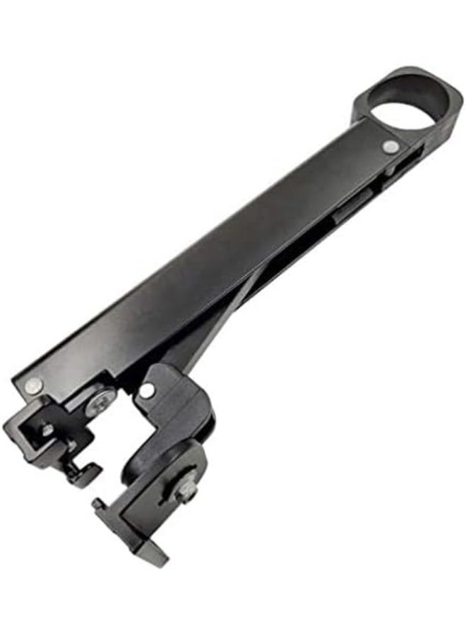 Royal Apex Window Holding Bracket Curtain Wall Pull Handle Arm For Home Interior Hotels 8 Inch Black  - Image 2