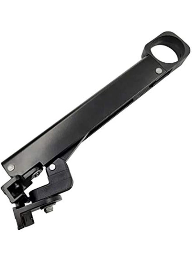 Royal Apex Window Holding Bracket Curtain Wall Pull Handle Arm For Home Interior Hotels 8 Inch Black  - Image 1