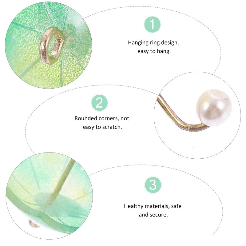 4pcs Simulation Umbrella DIY Earrings Accessories Mini Earrings Decor Adorable Ear Pendant - Image 2