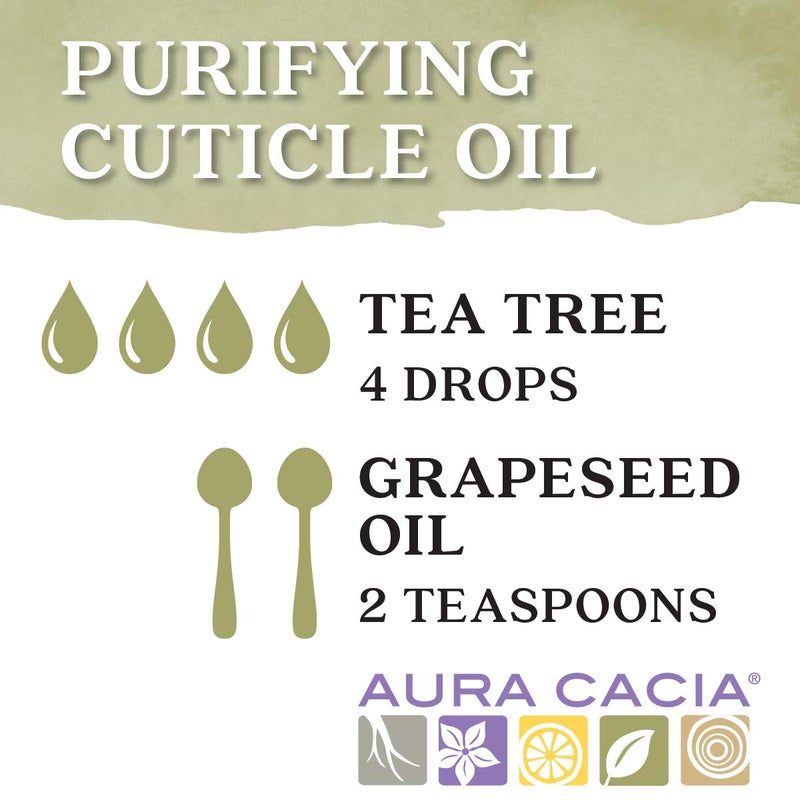 Aura Cacia 100% Pure Tea Tree Essential Oil, 100% Pure Therapeutic Grade, 15 ml in Box, Melaleuca alternifolia - Image 4