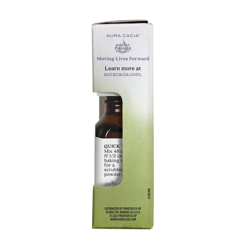Aura Cacia 100% Pure Tea Tree Essential Oil, 100% Pure Therapeutic Grade, 15 ml in Box, Melaleuca alternifolia - Image 2