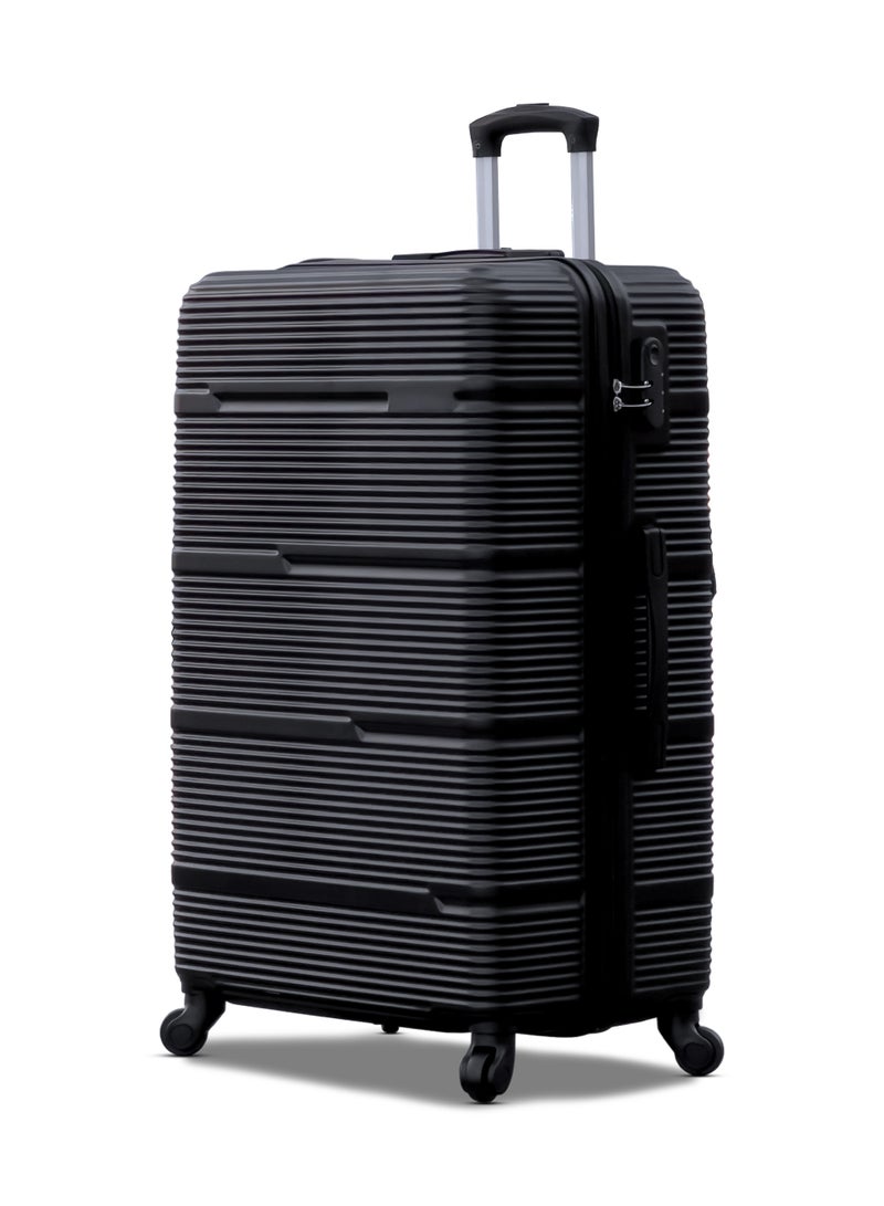 ZAAPPY Hard Shell Horizon Line ABS Lightweight 28 Inch (30-35kg) Luggage, Combination Lock Suitcase - Image 1