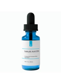 PURE ORIGINAL INGREDIENTS Salicylic Acid 20% Solution, 1 fl oz Glass Dropper, Pure & Simple Serum  - Image 1