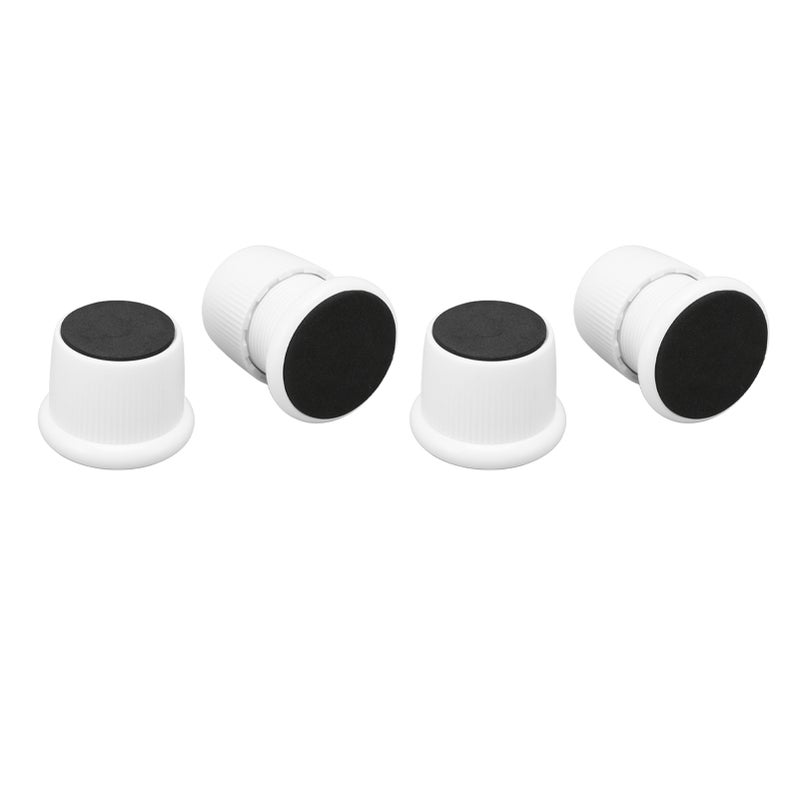 4Pcs Height Adjustable Furniture Riser Wear Resistant Non Slip Furniture Pads for Coffee Machine Sofa White - Image 4