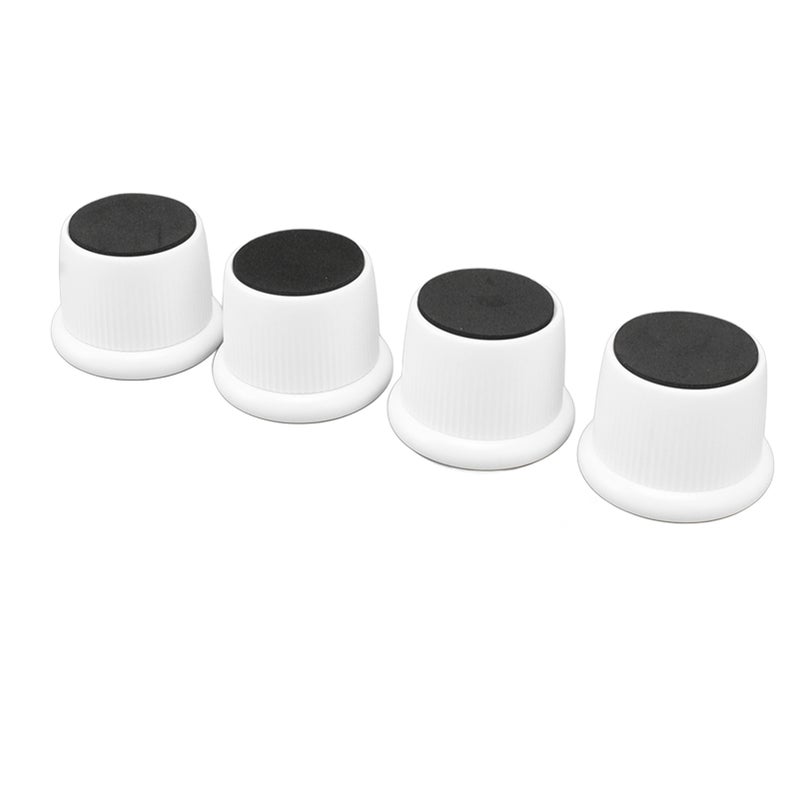 4Pcs Height Adjustable Furniture Riser Wear Resistant Non Slip Furniture Pads for Coffee Machine Sofa White - Image 2