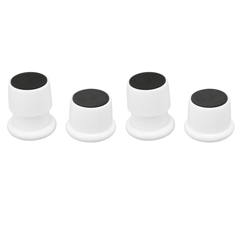 4Pcs Height Adjustable Furniture Riser Wear Resistant Non Slip Furniture Pads for Coffee Machine Sofa White - Image 5