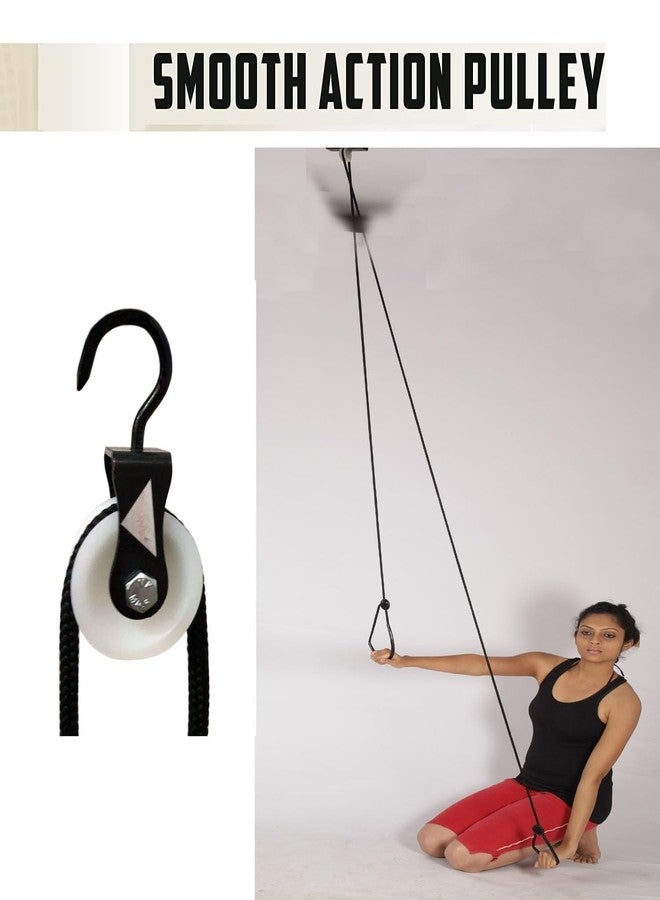 Acupunctoreum acupressure Hand Pully Rope For Exercise Purpose Hand pully finger ladder For physiotherapy paralysis exercise equipment Home Door Gym Rope Exerciser Pully For both hands. - Image 5