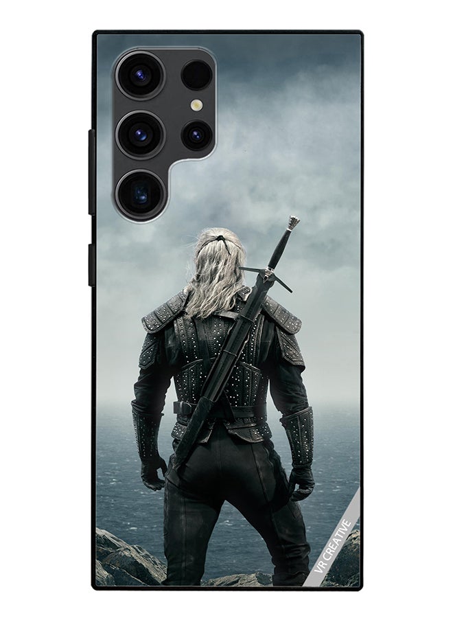 VR CREATIVE Protective Case Cover For Samsung Galaxy S24 Ultra The Witcher Design Multicolour - Image 1