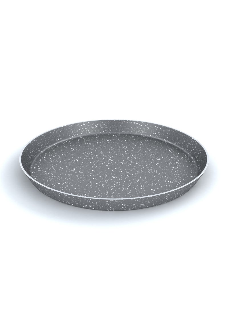 Lapis لابيس طقم صوانى بيتزا جرانيت مقاس 28 - 32 سم رصاصي 2 قطعه - Image 3