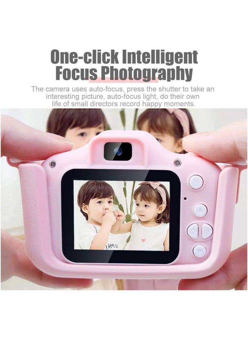 Children’s Mini Digital Camera 20MP with 2.0" IPS Screen – 1080P HD Kids Camera for 3-12 Years Old Boys & Girls – Birthday Gift (Pink) - Image 4