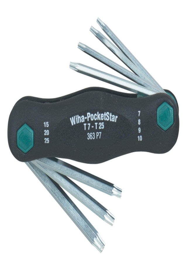 Wiha 36396 7-Piece Torx PocketStar Fold Out Set - Image 3