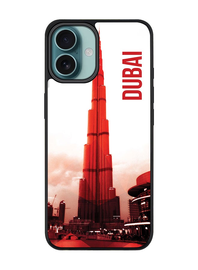 Stylizedd For iPhone 16 Plus Case [Compatible with MagSafe] Slim Magnetic cover Phone Case iPhone 16 Plus -Dubai - The Burj - Image 1