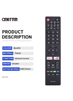 OMETTER New CLE-1031 For Hitachi Smart TV Remote Control CLE 1031 