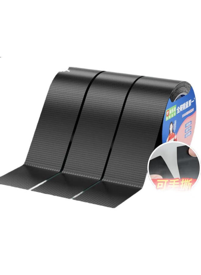 Miloch Milaiqi Single-Sided Fabric Tape, Strong Adhesion, Eco-Friendly, Waterproof, Wear-Resistant, Easy To Tear, Hotel Carpet Film, Fixing Tape, Black, 48Mm Wide * 20M Long [1 Roll] - Image 2