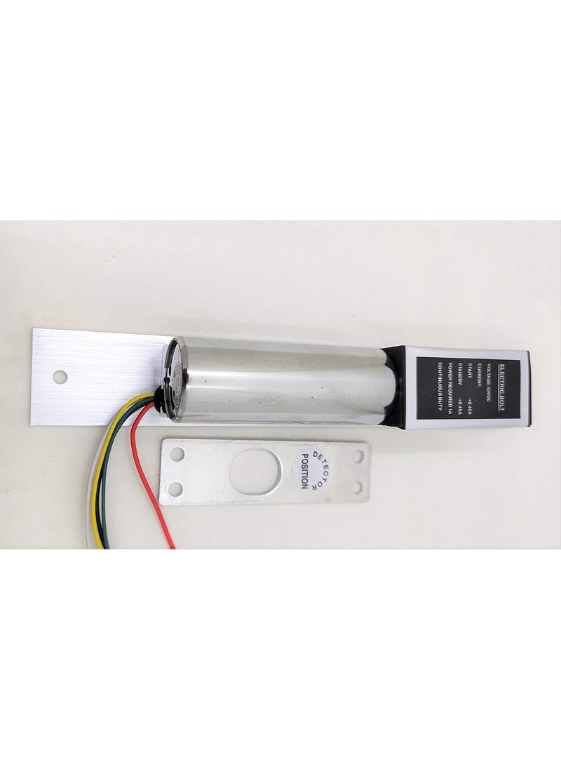 Team Office Team Office Drop Bolt Lock with Timer and Feedback5 Wire Silver  - Image 2