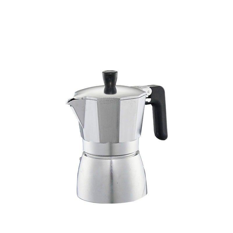 Household Double-Valve Aluminum Moka Pot for Espresso Extraction, Office Coffee Maker, Portable Brewing Tool - Image 1