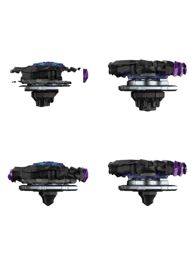 BeyBlade Burst Quaddrive Roar Balkesh B7 Spinning Top Starter Pack Defense/Stamina Type Battling Game With Launcher Toy For Kids - Image 5