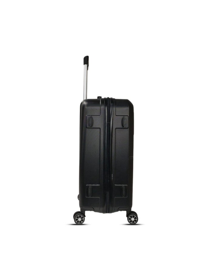 Eagle Express 3-Piece Aura Telescopic Handle ABS Hard Luggage Set Black 76 x 30 x 49 cm 300099  - Image 4