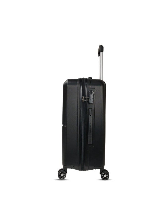 Eagle Express 3-Piece Aura Telescopic Handle ABS Hard Luggage Set Black 76 x 30 x 49 cm 300099  - Image 5