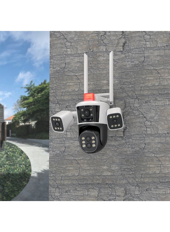 Crony WQQ849S-PW 8K 10x IPC360 Home App 4-Head Camera - Smart Security Camera with 360° Coverage - Image 5