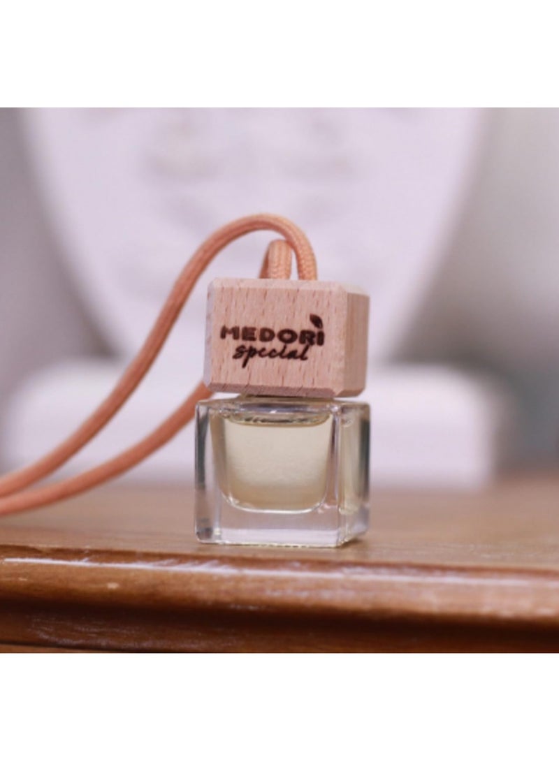 MEDORI Special Luxury liquid hanging car air freshener in a blister package and has a scent tester. Fragrance With an exotic and enchanting Aroma analogous to Black Crystal. The Fragrance is made in France 6 ml  - Image 4