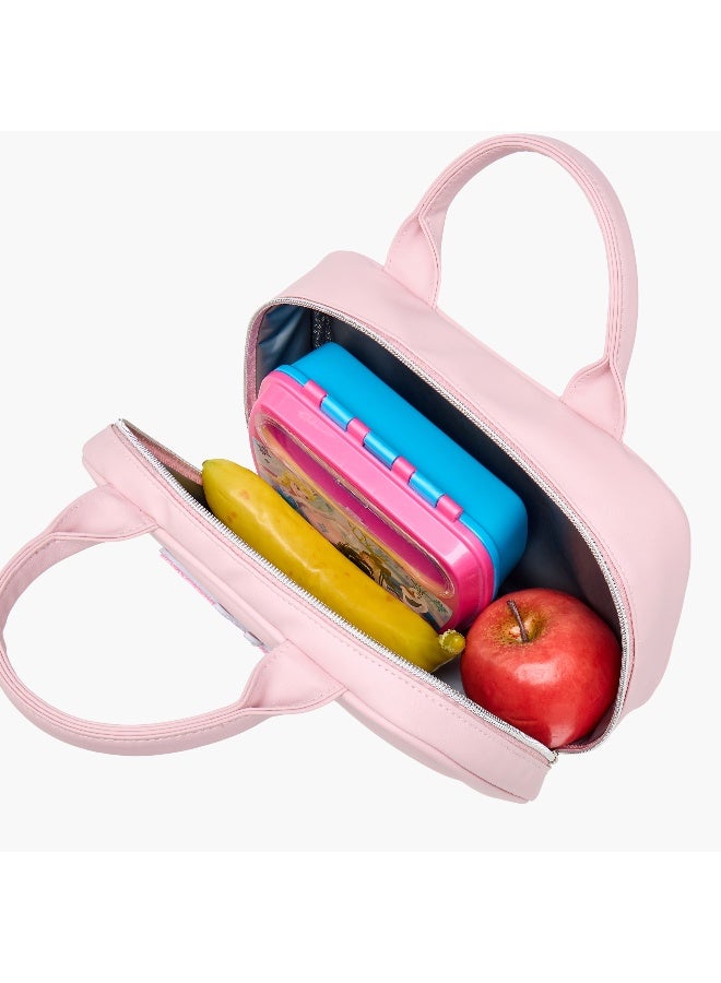 OMG Lunch/Cooler Bag - Butterfly-1 Cnmprt (Pvc) Pink \ 25.4X8.255X19.05 - Image 5