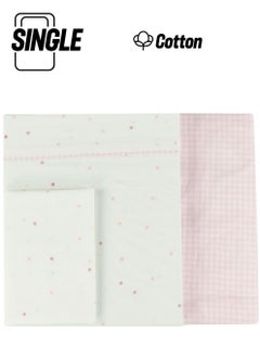 Bumble & Bird Bumble & Bird - Lullaby Starlight Baby Bedding Set For Moses Basket - 3pcs - Pink  - Image 1