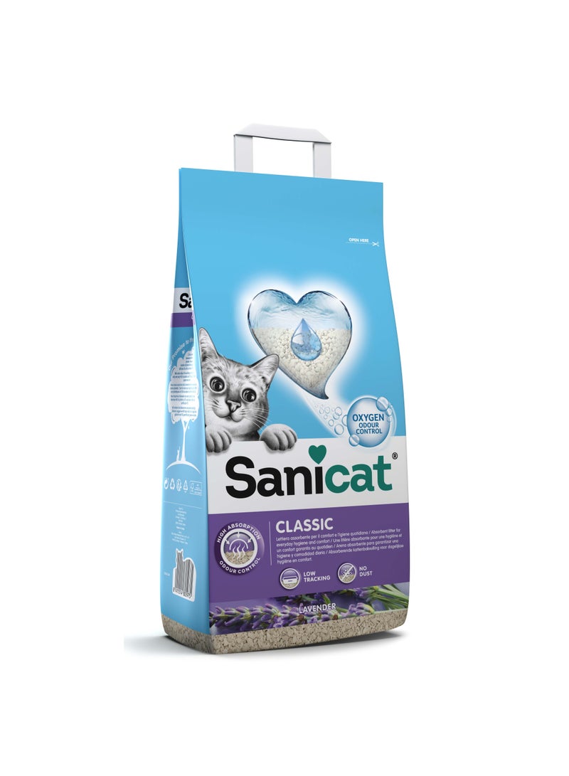 Sanicat Classic Lavender Litter Freshner 16L