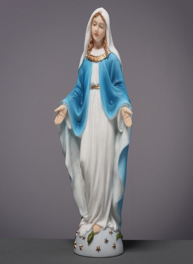 Veronese Design 6 1/8 Our Lady of Grace Polyresin Hand Painted Religious Collectible Figurine Sculpture - Image 5