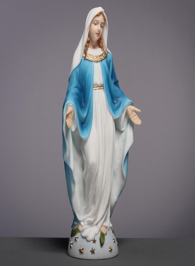 Veronese Design 6 1/8 Our Lady of Grace Polyresin Hand Painted Religious Collectible Figurine Sculpture - Image 3
