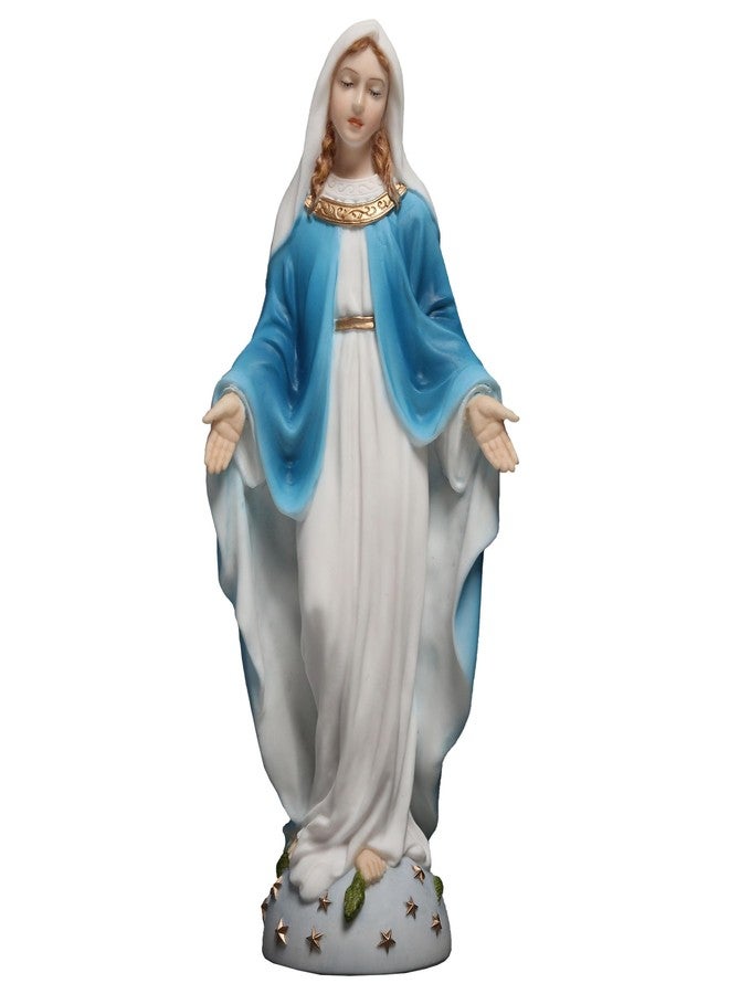 Veronese Design 6 1/8 Our Lady of Grace Polyresin Hand Painted Religious Collectible Figurine Sculpture - Image 1