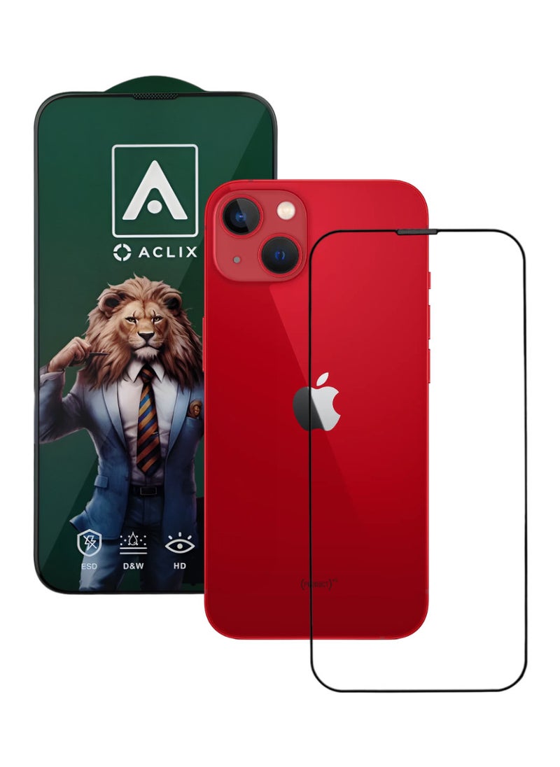 ACLIX Antistatic ESD Dustproof Premium Quality High Definition Tempered Glass Screen Protector Designed For  iPhone 13 - Image 1