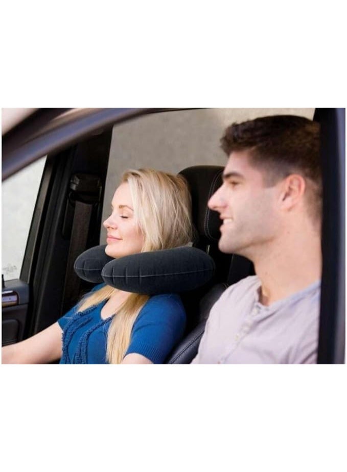 Premium Travel Neck Pillow - Comfortable & Soft Support - Lightweight & Portable for All Journeys and Daily Use - Image 3