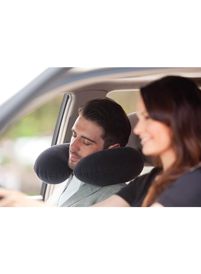 Premium Travel Neck Pillow - Comfortable & Soft Support - Lightweight & Portable for All Journeys and Daily Use - Image 2