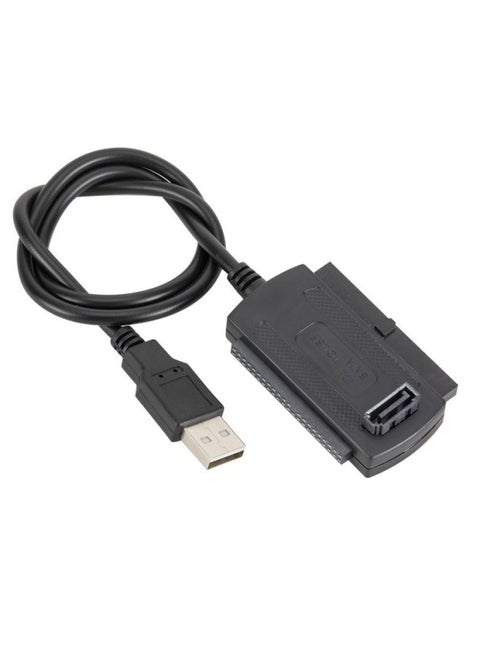 Manufacturers Supply USB TO IDE/SATA Computer Hard Disk USB TO Serial Port/parallel Port IDE Three-purpose With Power Supply-Color:Single Main Line-Length:0.6M