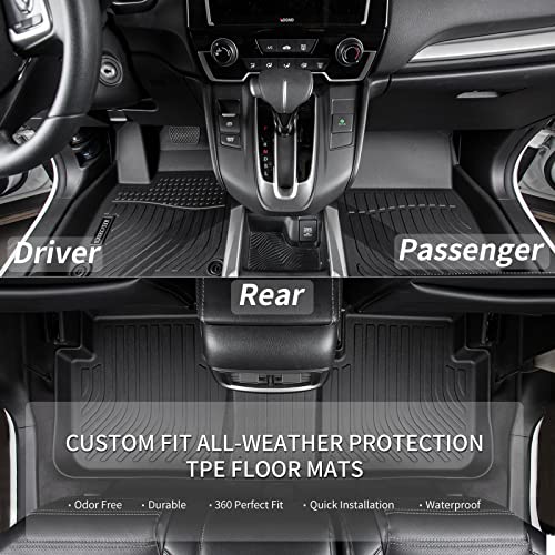 KELCSEECS Floor Mats Custom for 2009 2010 2011 2012 2013 Corolla Sedan/Matrix Car Mats All-Weather Floor Liners Front and Rear Row Corolla/Matrix Floor Mats Accessories Black - Image 2