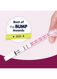Easy@Home Easy@Home Pregnancy Test Strips Kit: 10 Pack HCG Test Strips - Early Detection Home Pregnancy Test  - Image 3