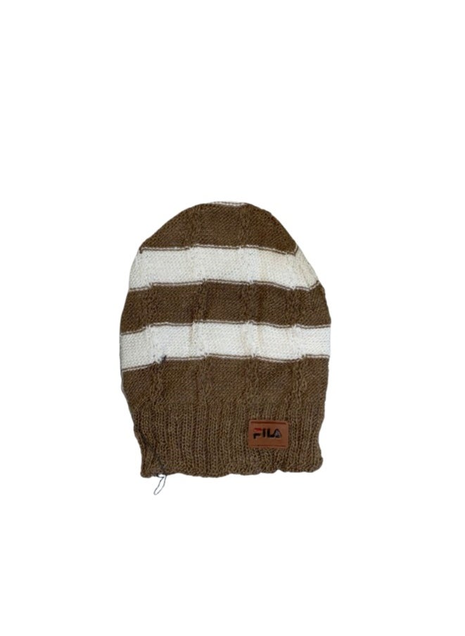 Generic - Winter wool Head unisex ice cap beanie baded with fur, For cold weather with a high quality material padded with fur - Image 1