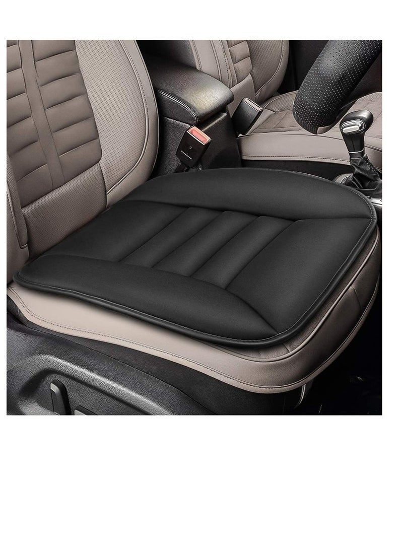 Generic Premium Car Seat Cushion, Comfort Memory Foam Driver Seat Cushion, Lower Back Pain Relief, Suitable for Car Seat Driver, Office Chair (Black) - Image 1