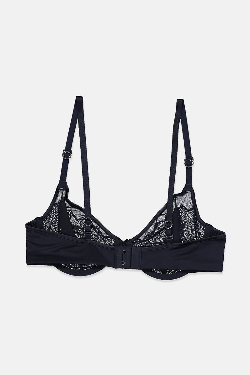 Tchibo سوتيان نسائي مع سلك غير مبطن، كحلي - Image 2