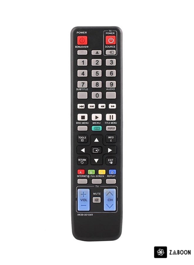 Zaboon Remote Control For Samsung TV Black