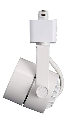 CLOUDY BAY 8W Dimmable LED Track Light Head,CRI90+ Day Light 5000K,Adjustable Tilt Angle Track Lighting Fixture,40° Angle for Accent Retail,White Finish,Halo Type- 3 Pack - Image 3