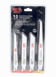 BOSS LIFE STYLE BOSS LIFE STYLE® Reciprocating Saw Blades - High-Performance Cutting Saw Blades Compatible with Mostly All Saws  - Image 1